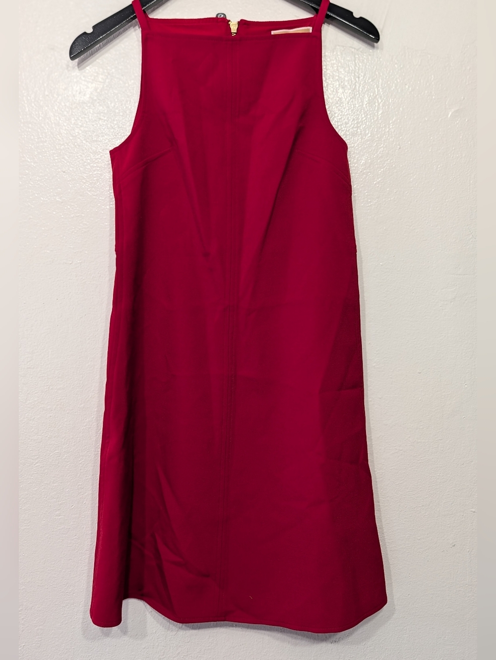 Michael Kors Bright Red Midi Shift Dress